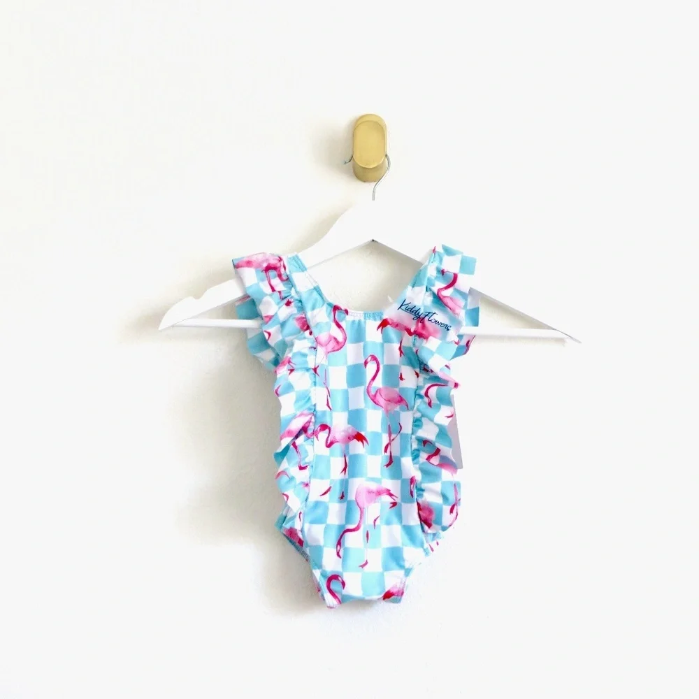 NEW! Kenny Flowers Kiddy Flowers The Copacabana One Piece Swim 12-18 Months